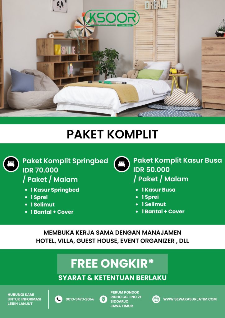 Sewa Kasur Murah di Surabaya