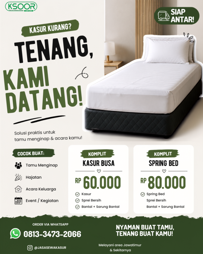 sewa kasur