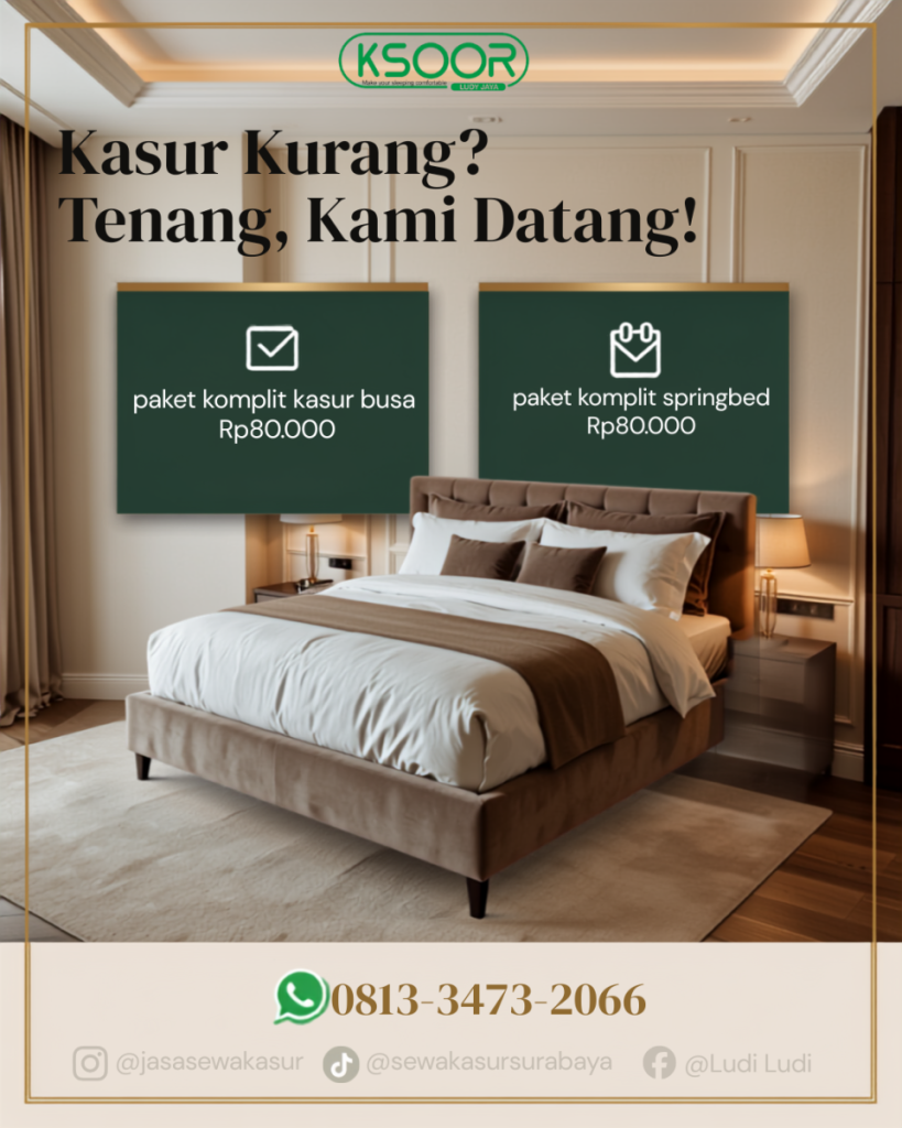 sewa kasur jombang