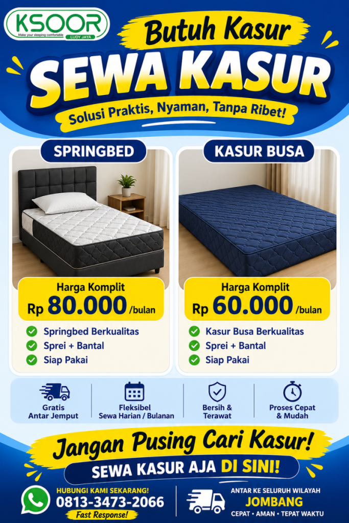 sewa kasur