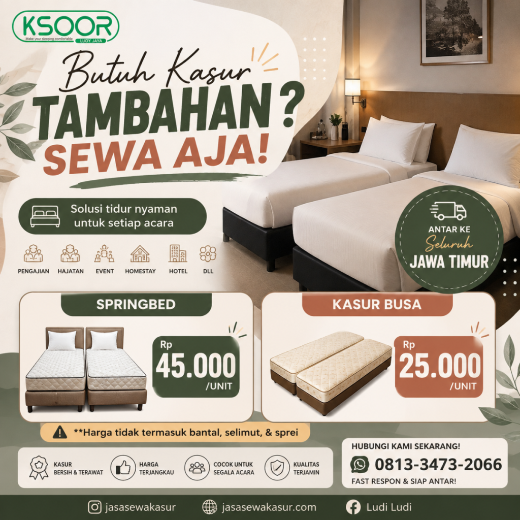 sewa kasur murah di jombang