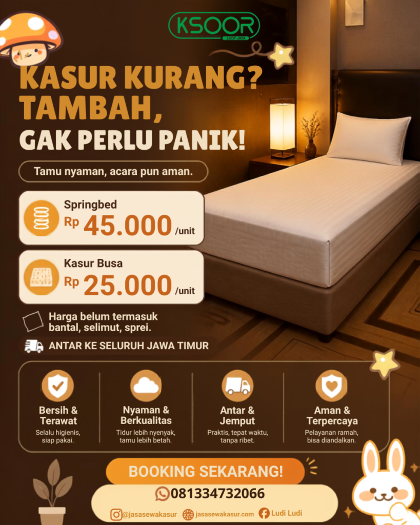 Sewa Kasur Murah di Ploso Jombang