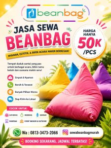 Jasa Sewa Beanbag Murah Dan Terpercaya Di Junrejo Malang