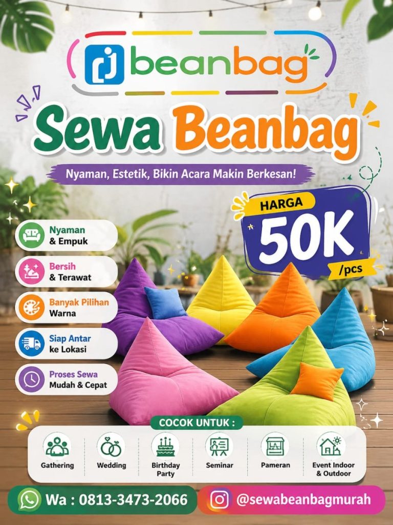 Jasa Sewa Beanbag Termurah Dan Terpercaya Di Batu Malang