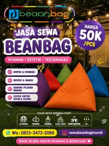 Jasa Sewa Beanbag Murah Dan Terdekat di Batu Malang
