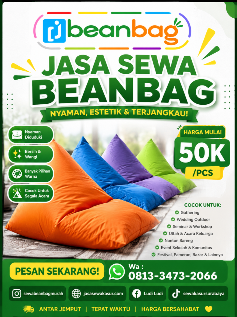 Jasa Sewa Beanbag Pagak Malang