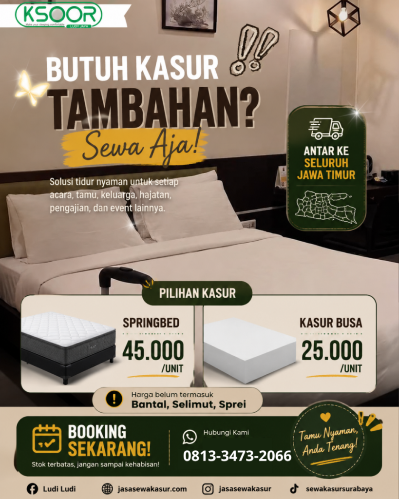 sewa kasur murah di jombang diwek