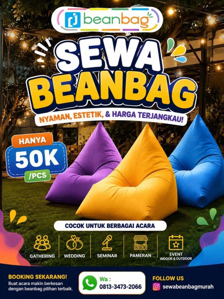 Jasa Sewa Beanbag Murah dan Terpercaya di Turen Malang