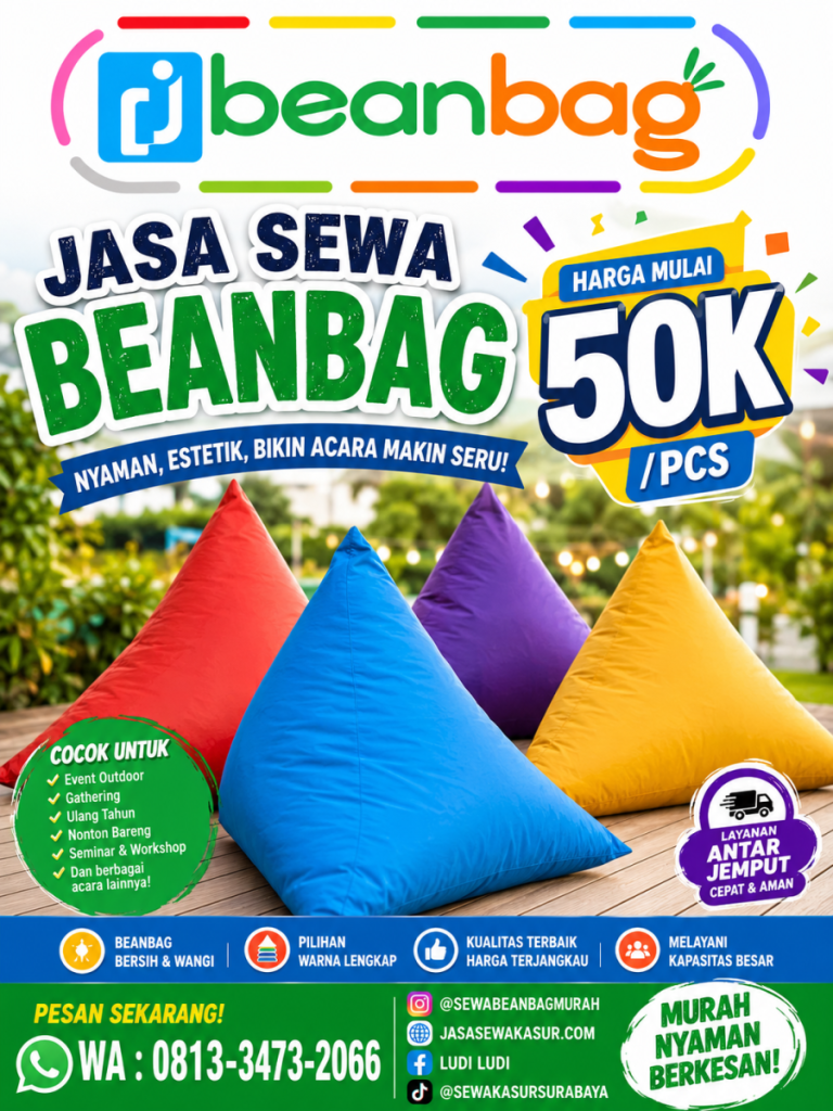 Jasa Sewa Beanbag Tajinan Malang Siap Membantu!