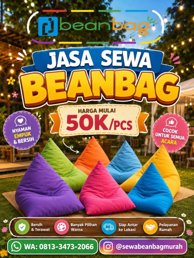 Jasa Sewa Beanbag Terpercaya di Batu Malang untuk Berbagai Acara