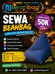 Jasa Sewa Beanbag Murah Dan Terpercaya Di Pujon Malang