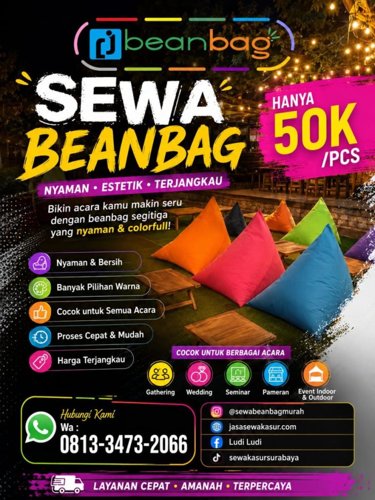 Jasa Sewa Beanbag Murah DiDampit Malang