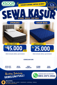 sewa kasur murah jombang
