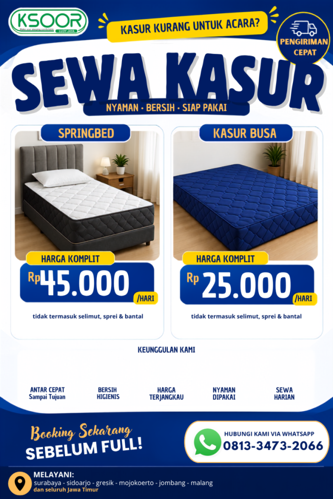 sewa kasur murah jombang