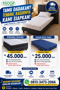 sewa kasur murah berkualitas di kesamben jombang