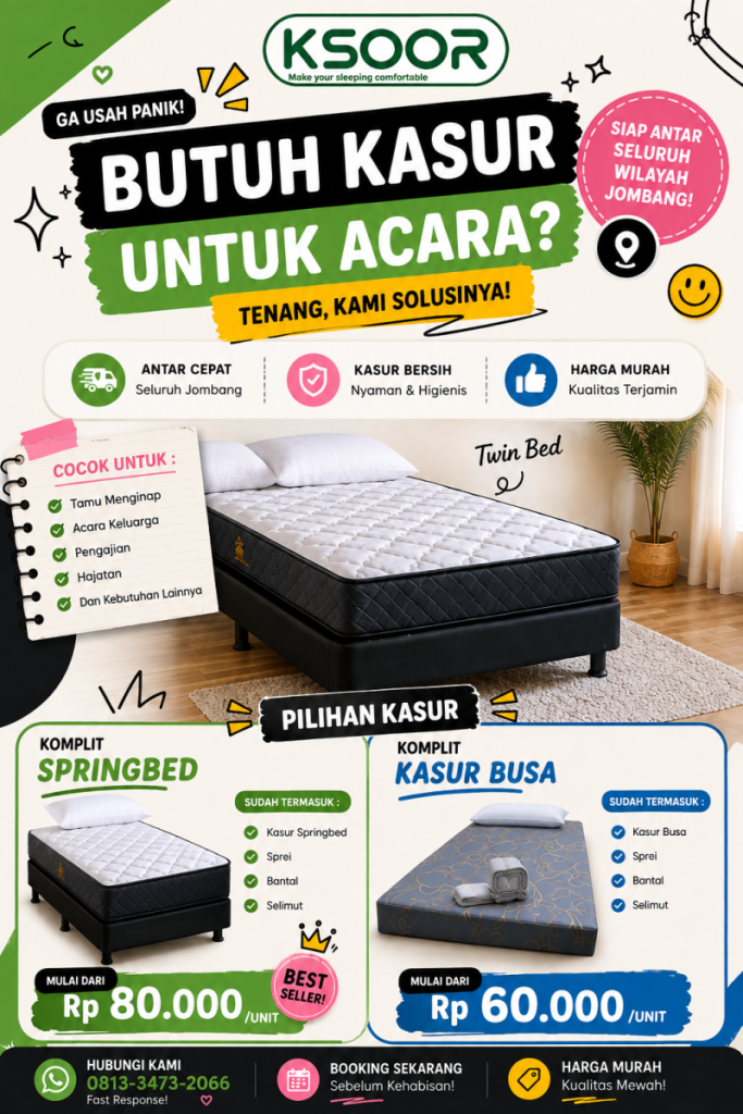 SEWA KASUR TERDEKAT