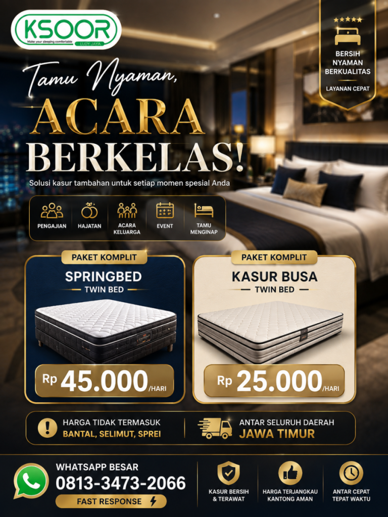 sewa kasur murah di jombang