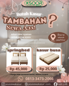 sewa kasur murah