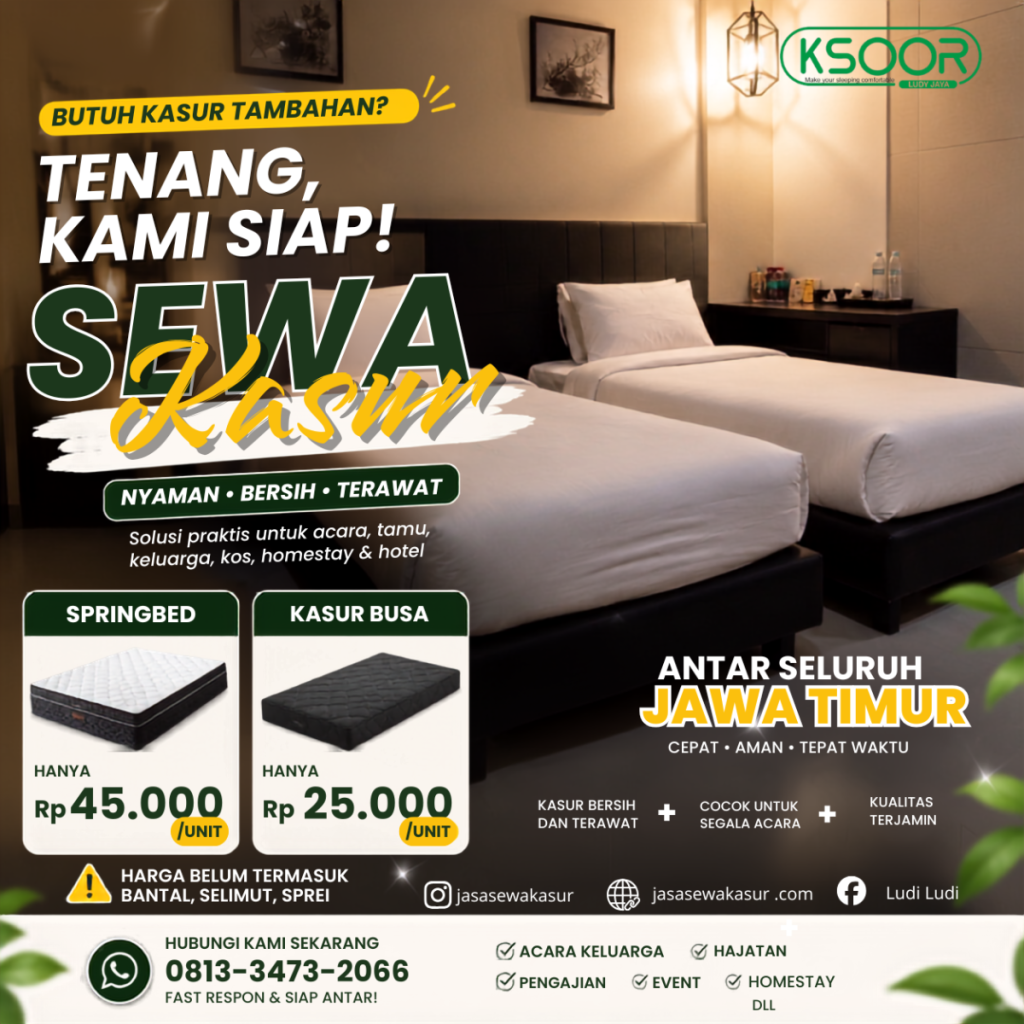 Sewa Kasur Murah di jombang