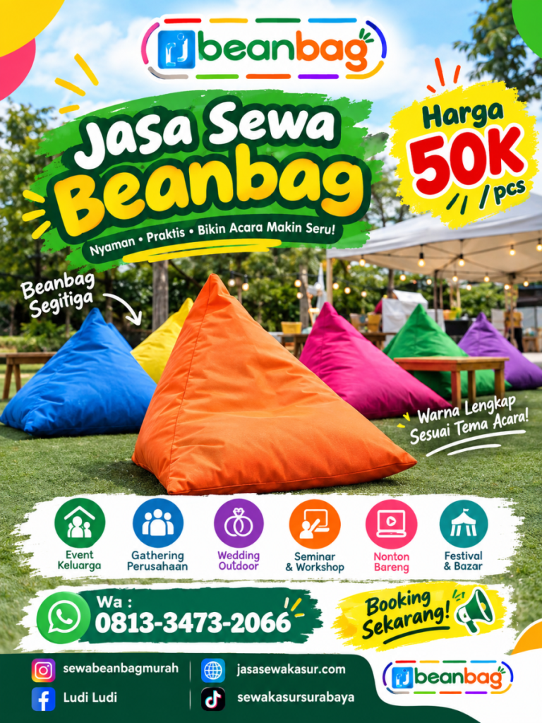 Jasa Sewa Beanbag Termurah di Bantur Malang