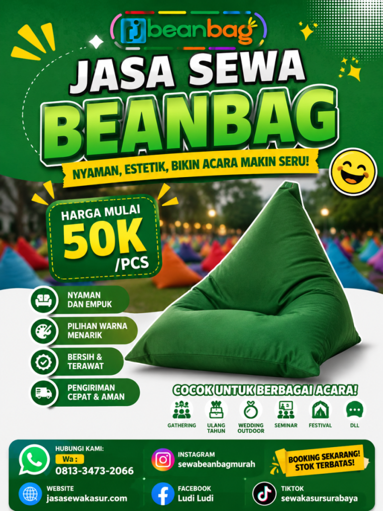Jasa Sewa Beanbag Di Wagir Malang