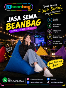Jasa Sewa Beanbag Terpercaya di Songgon Banyuwangi