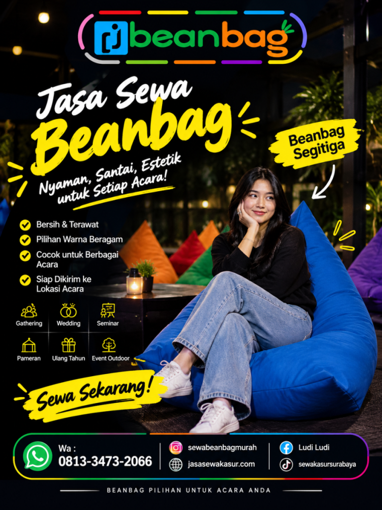 Jasa Sewa Beanbag Termurah di Srono Banyuwangi