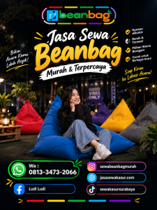 Jasa Sewa Beanbag Terpercaya di Gambiran Banyuwangi