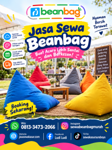 Jasa Sewa Beanbag Terbaik di Glenmore Banyuwangi