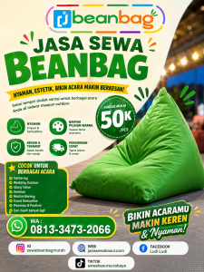 Jasa Sewa Beanbag Murah Di Pakis Malang