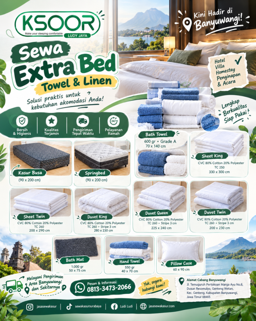 sewa extrabed banyuwangi
