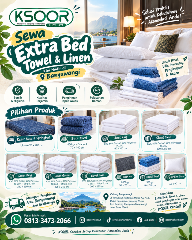 sewa extrabed banyuwangi
