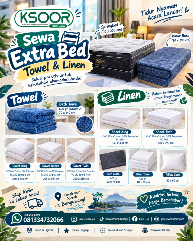 sewa extrabed banyuwangi
