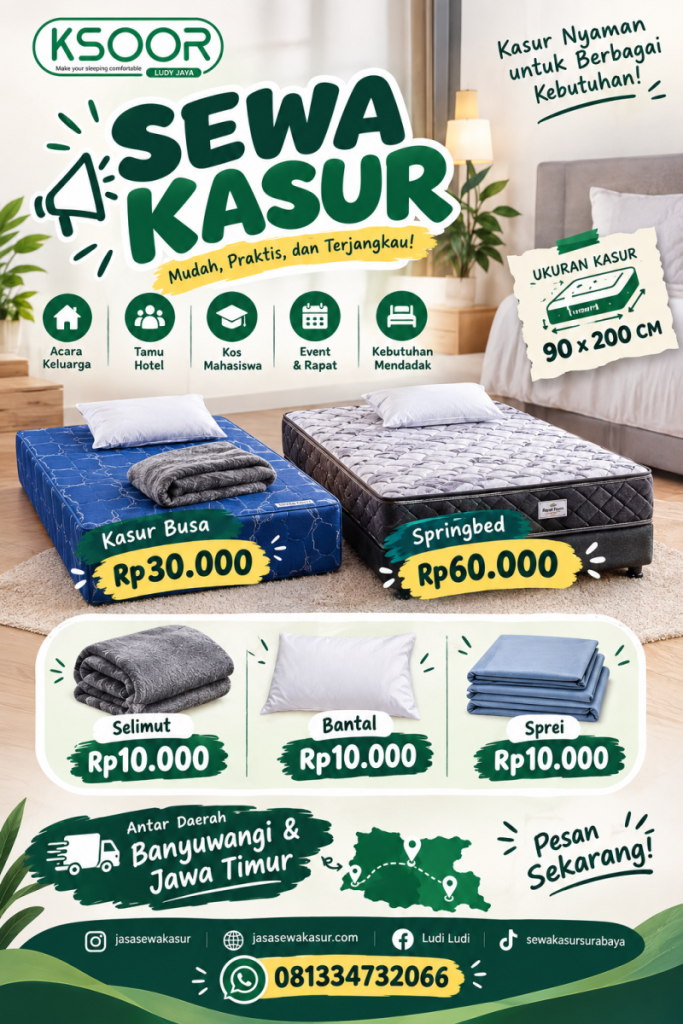 sewa kasur murah di banyuwangi
