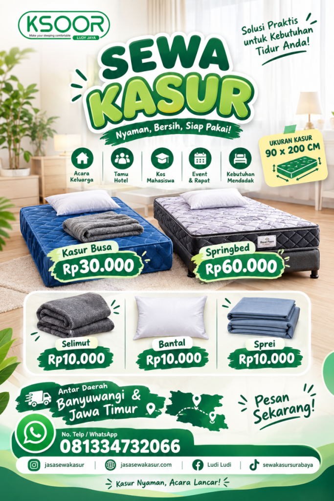 sewa kasur banyuwangi