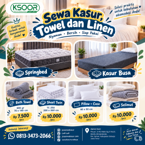 sewa kasur banyuwangi 