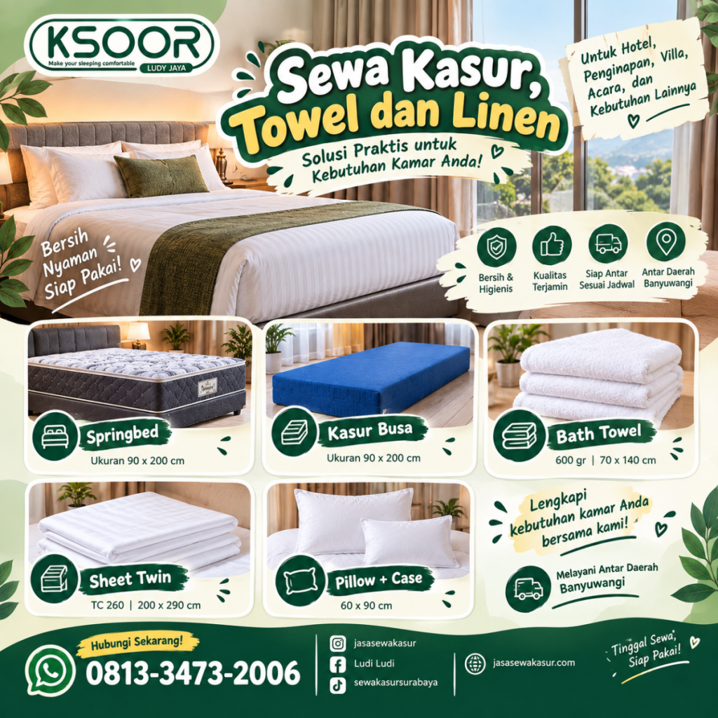 sewa kasur murah di banyuwangi