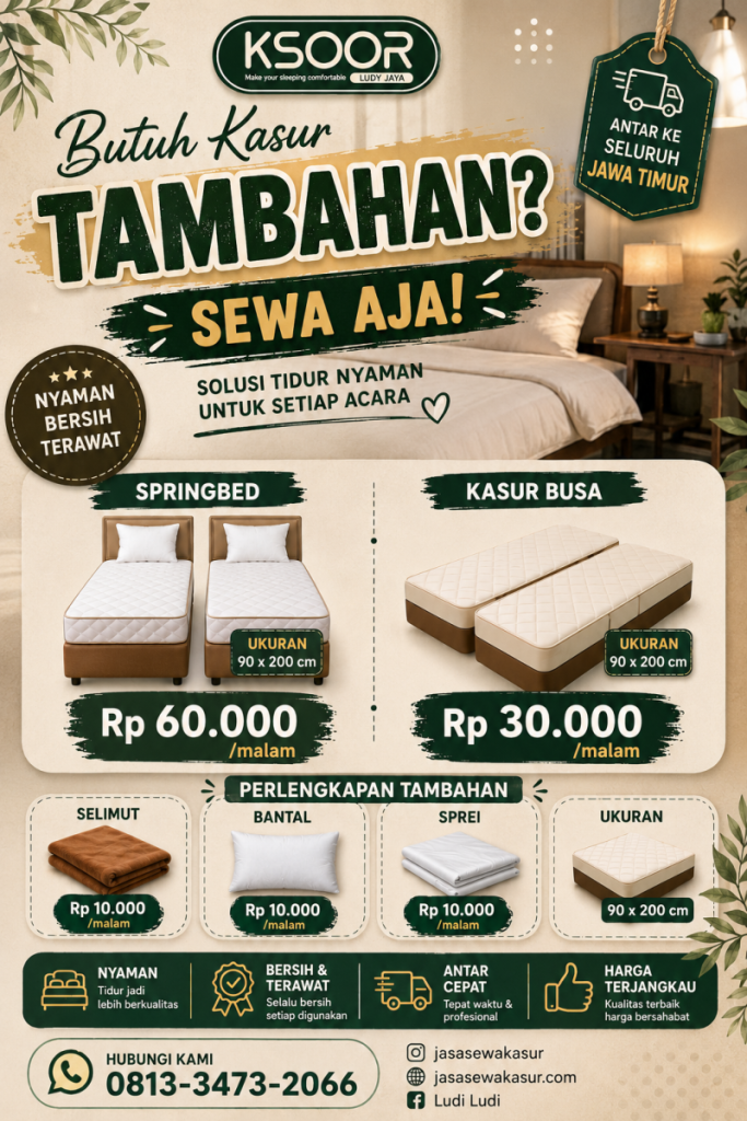 sewa kasur murah di banyuwangi