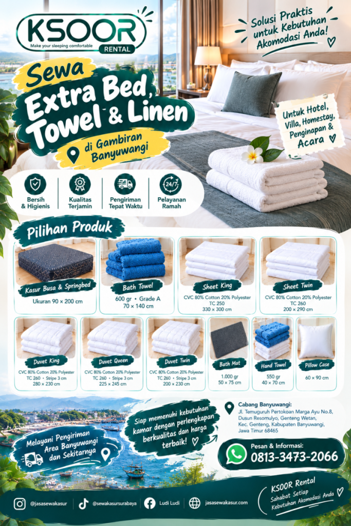 sewa extrabed banyuwangi