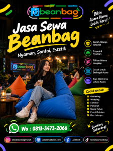 Jasa Sewa Beanbag Termurah di Licin Banyuwangi