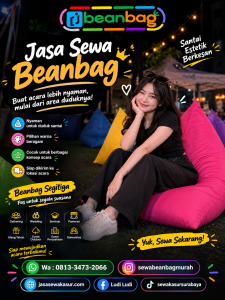Jasa Sewa Beanbag Terbaik di Sukowono Jember
