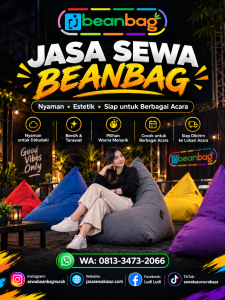 Jasa Sewa Beanbag Termurah di Glagah Banyuwangi