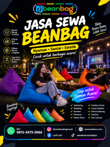 Jasa Sewa Beanbag Terpercaya di Muncar Banyuwangi