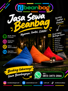 Jasa Sewa Beanbag Termurah di Siliragung Banyuwangi