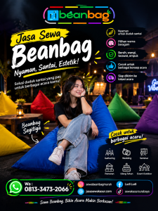 Jasa Sewa Beanbag Terbaik di Kalibaru Banyuwangi