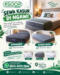 Sewa Kasur Nyaman di Ngawi