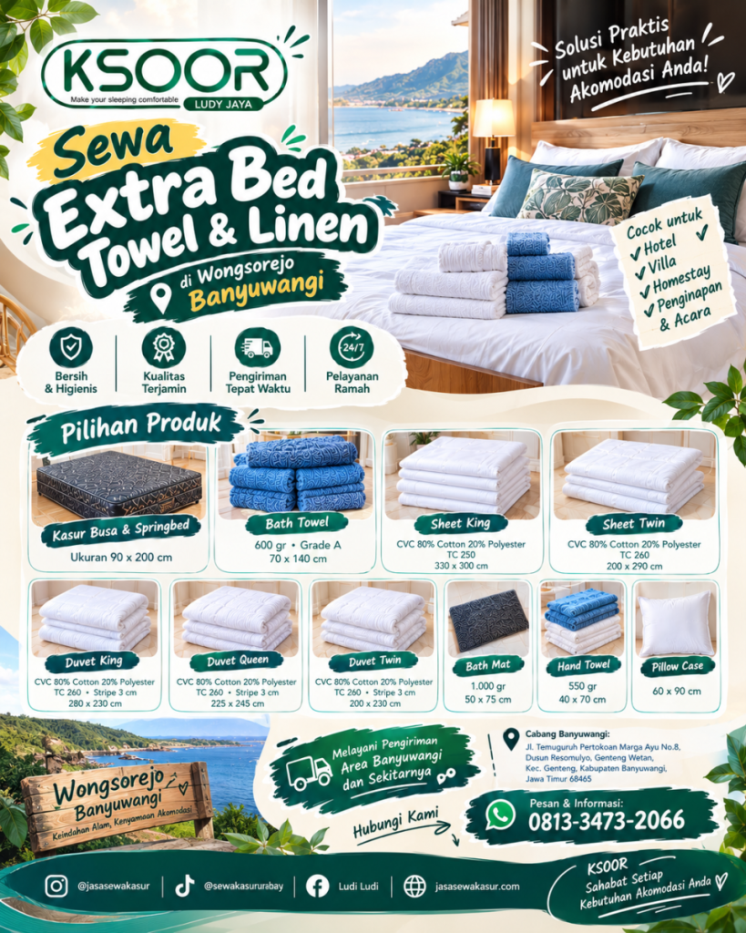 sewa extrabed banyuwangi